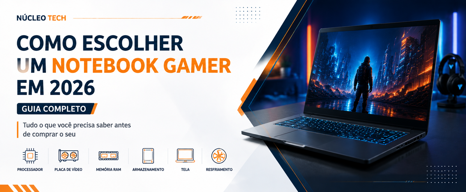 Como escolher um notebook gamer em 2026