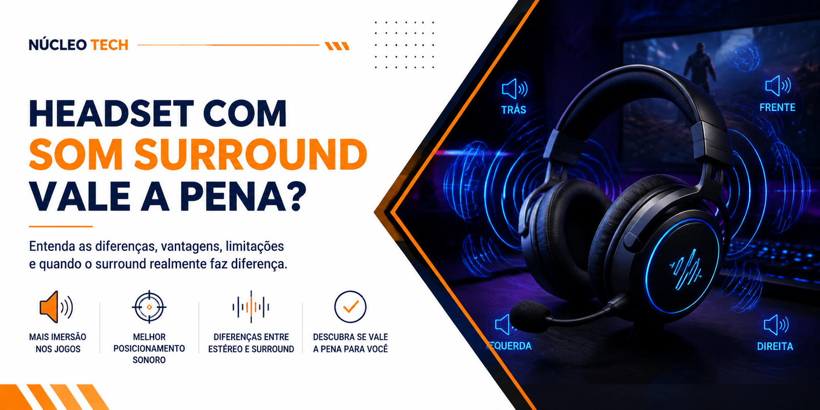 Headset com som surround vale a pena: vale a pena investir nesse recurso?
