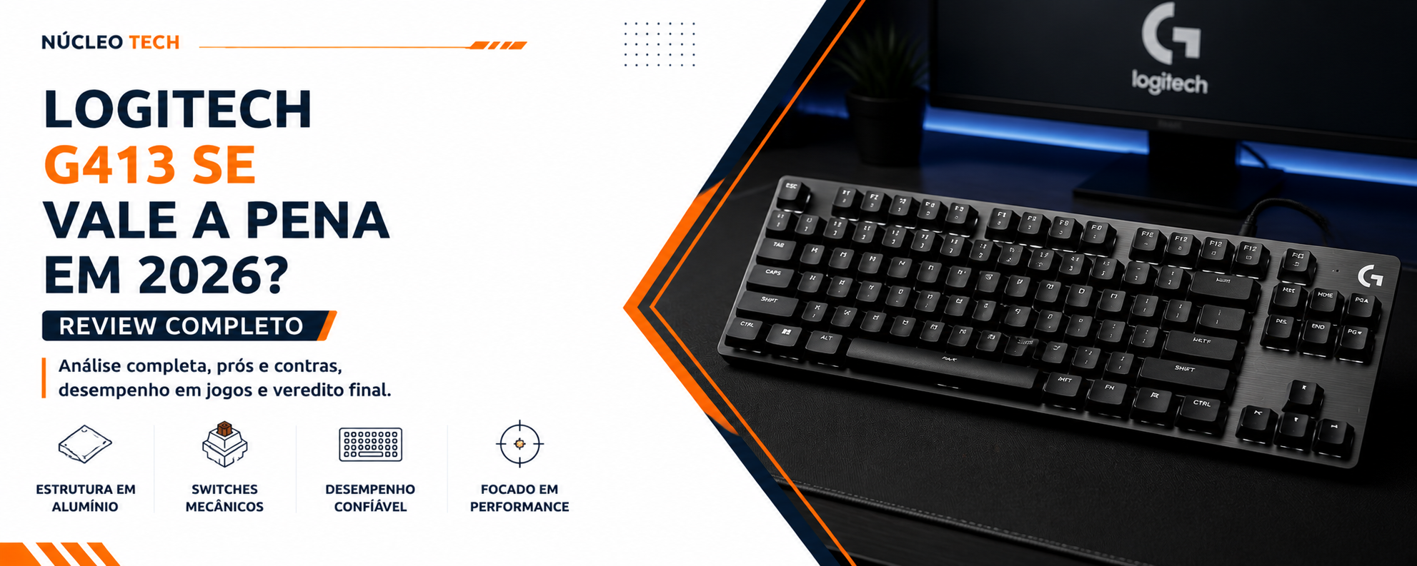 Logitech G413 SE vale a pena em 2026? Review completo